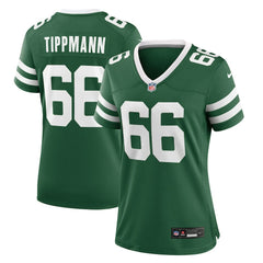 Joe Tippmann New York Jets Women's Game Jersey Legacy Green | Nike for Sale