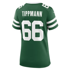 Joe Tippmann New York Jets Women's Game Jersey Legacy Green | Nike for Sale