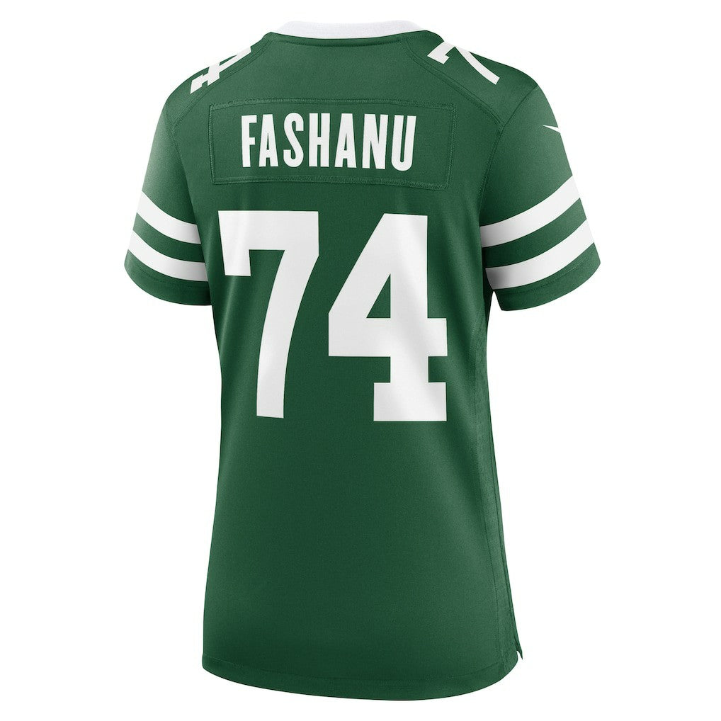 Olu Fashanu New York Jets Women's Game Jersey Legacy Green | Nike for Sale