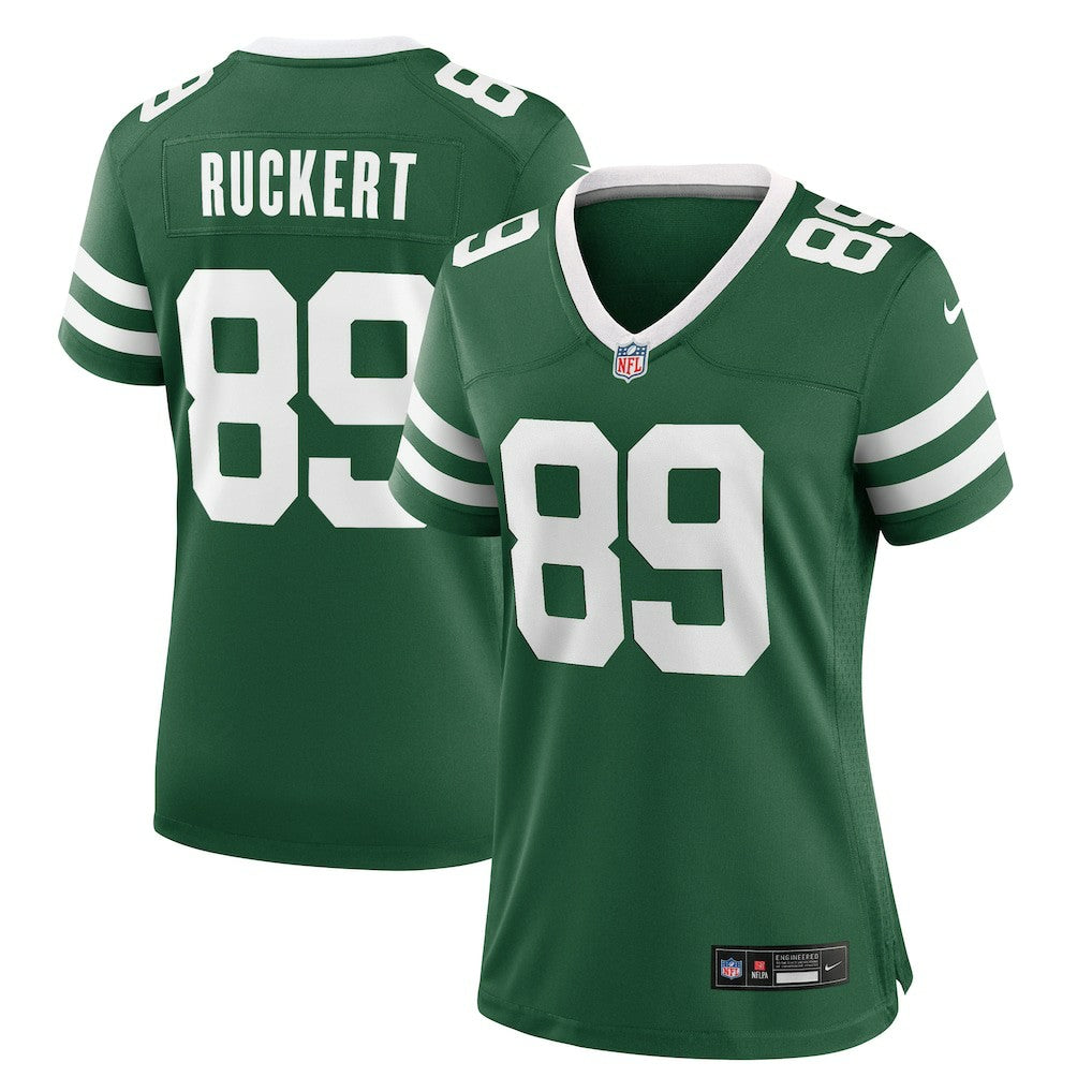 Jeremy Ruckert New York Jets Women's Game Jersey Legacy Green | Nike for Sale