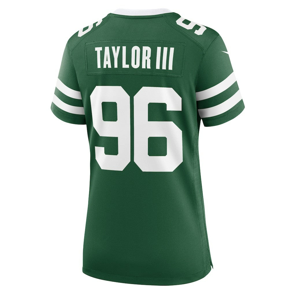 Leonard Taylor III New York Jets Women's Game Jersey Legacy Green | Nike for Sale