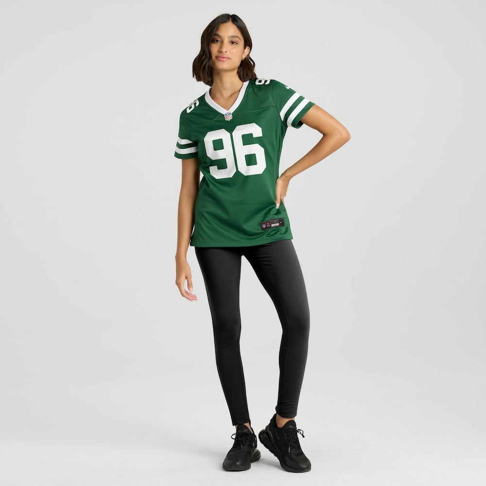 Leonard Taylor III New York Jets Women's Game Jersey Legacy Green | Nike for Sale