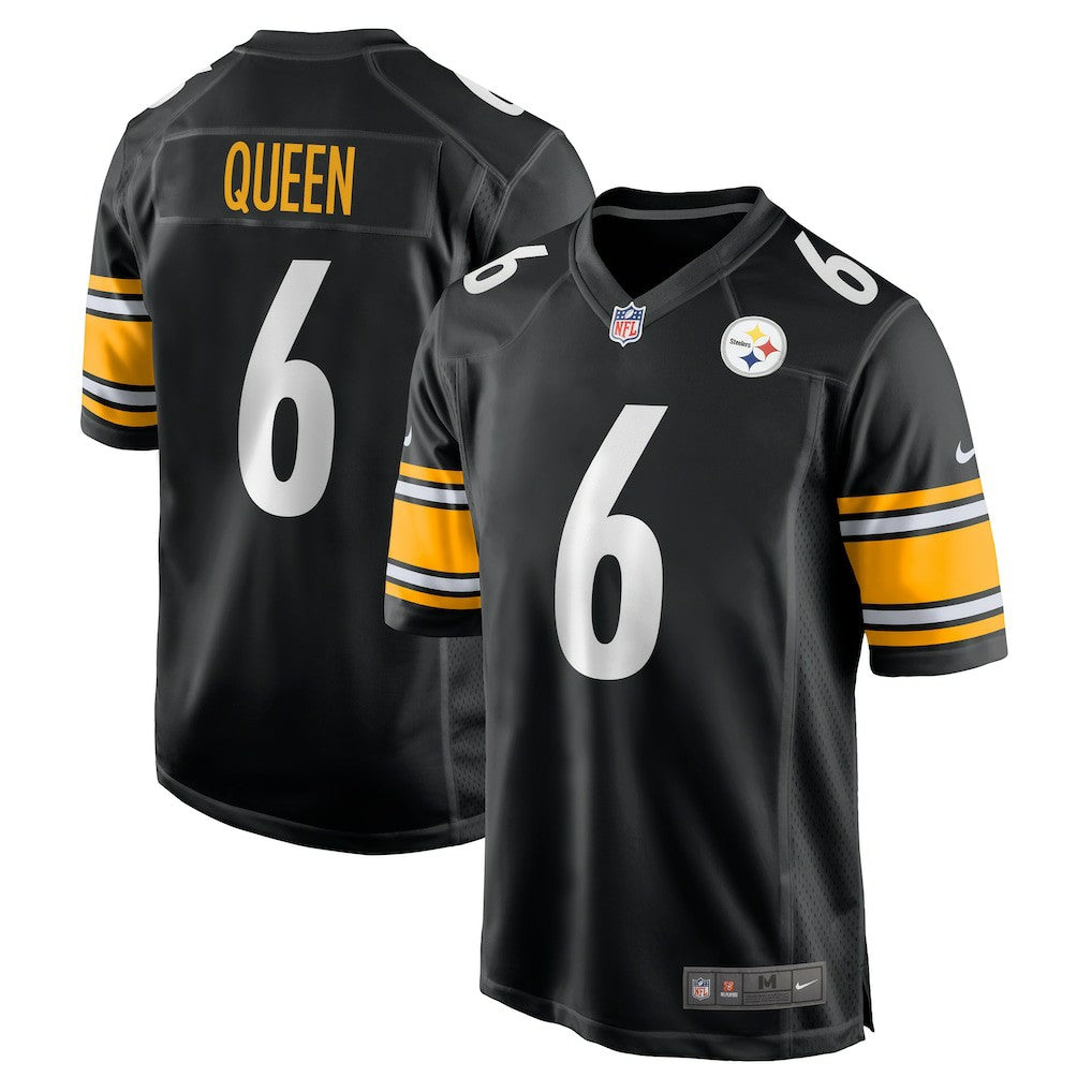 Patrick Queen Pittsburgh Steelers Game Jersey Black | Nike for Sale