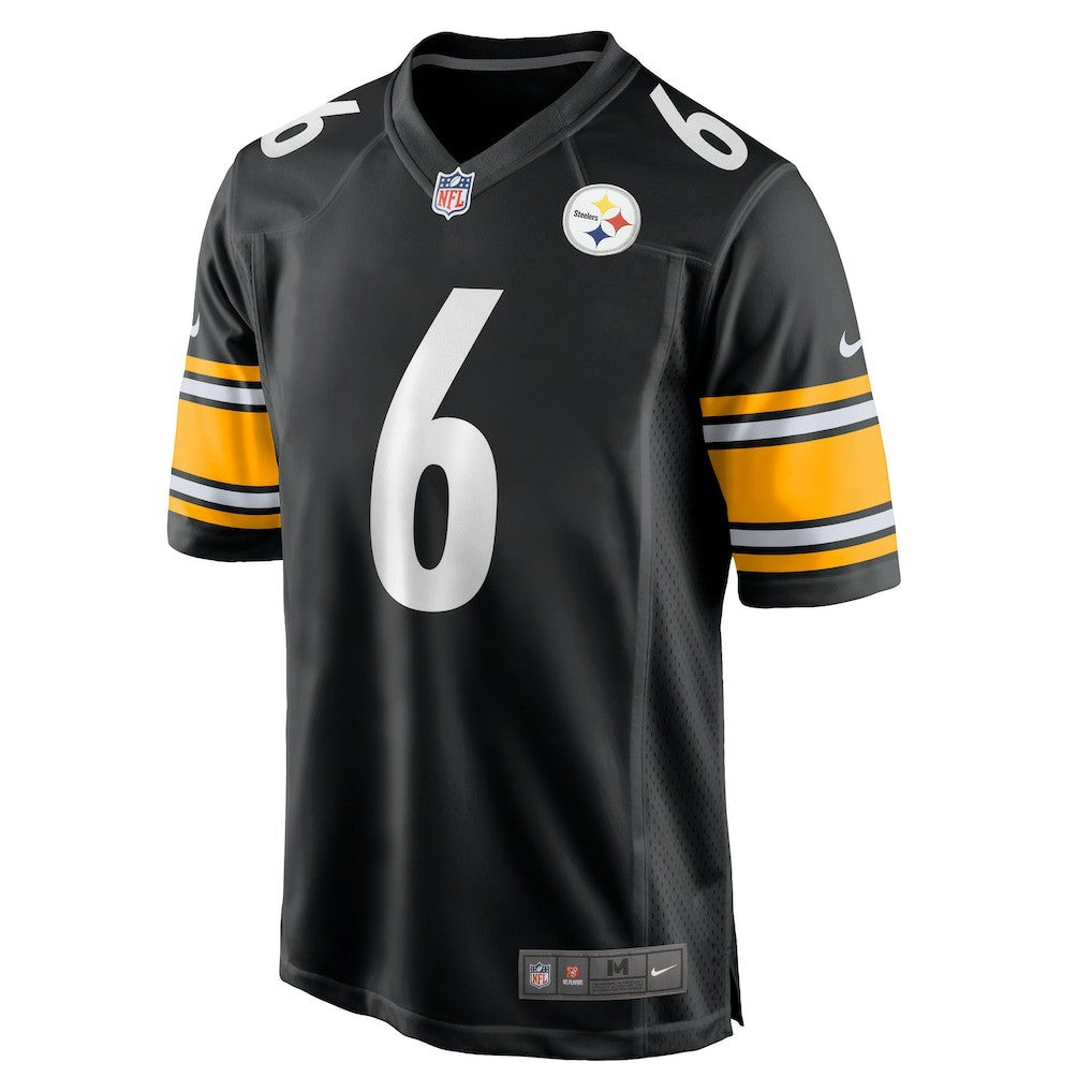 Patrick Queen Pittsburgh Steelers Game Jersey Black | Nike for Sale