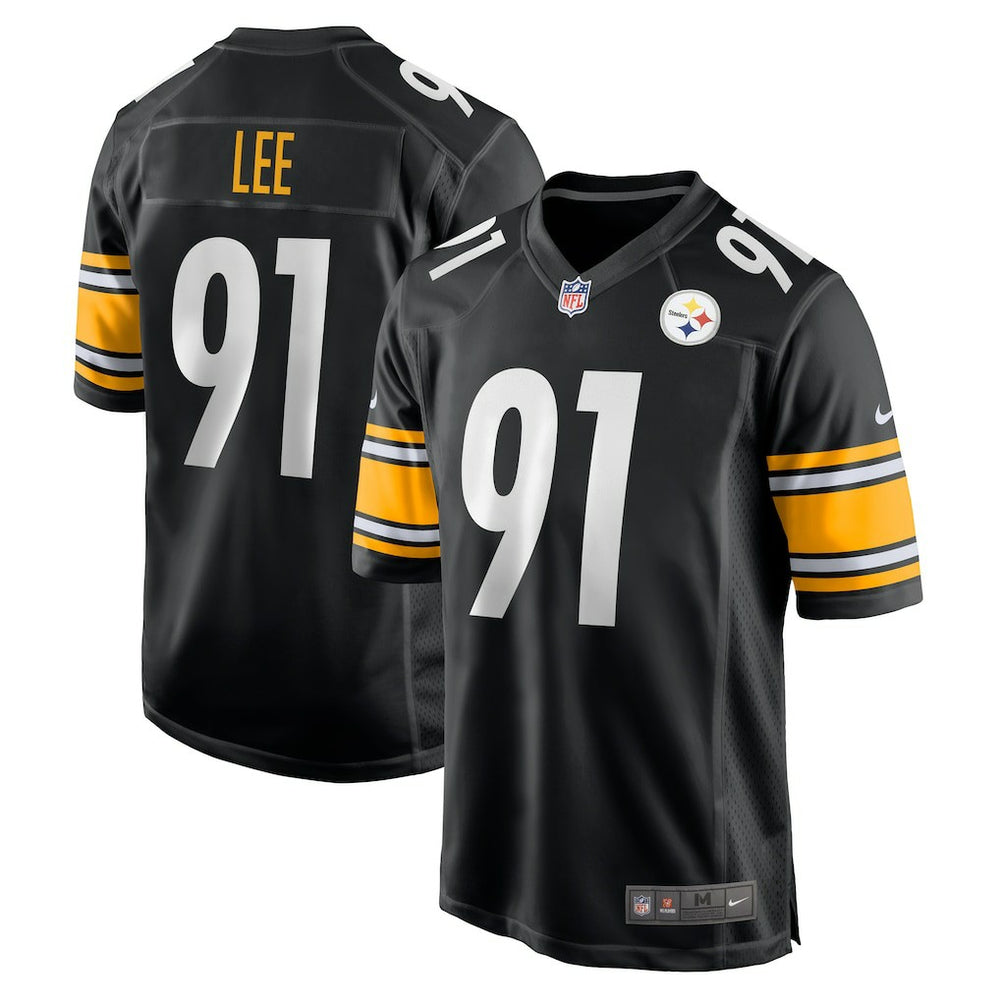 Logan Lee Pittsburgh Steelers Game Jersey Black | Nike for Sale