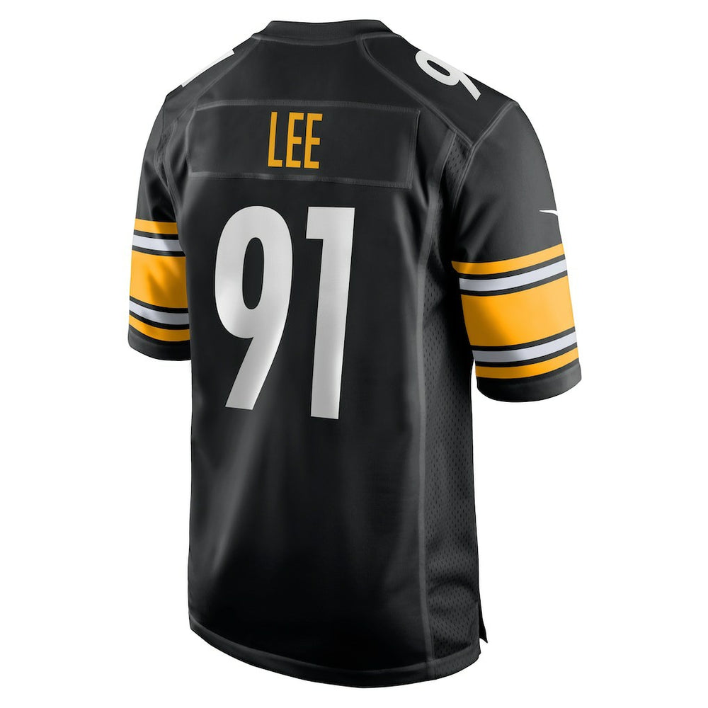 Logan Lee Pittsburgh Steelers Game Jersey Black | Nike for Sale