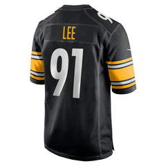 Logan Lee Pittsburgh Steelers Game Jersey Black | Nike for Sale