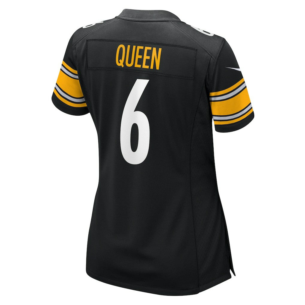 Patrick Queen Pittsburgh Steelers Women's Team Game Jersey Black | Nike for Sale
