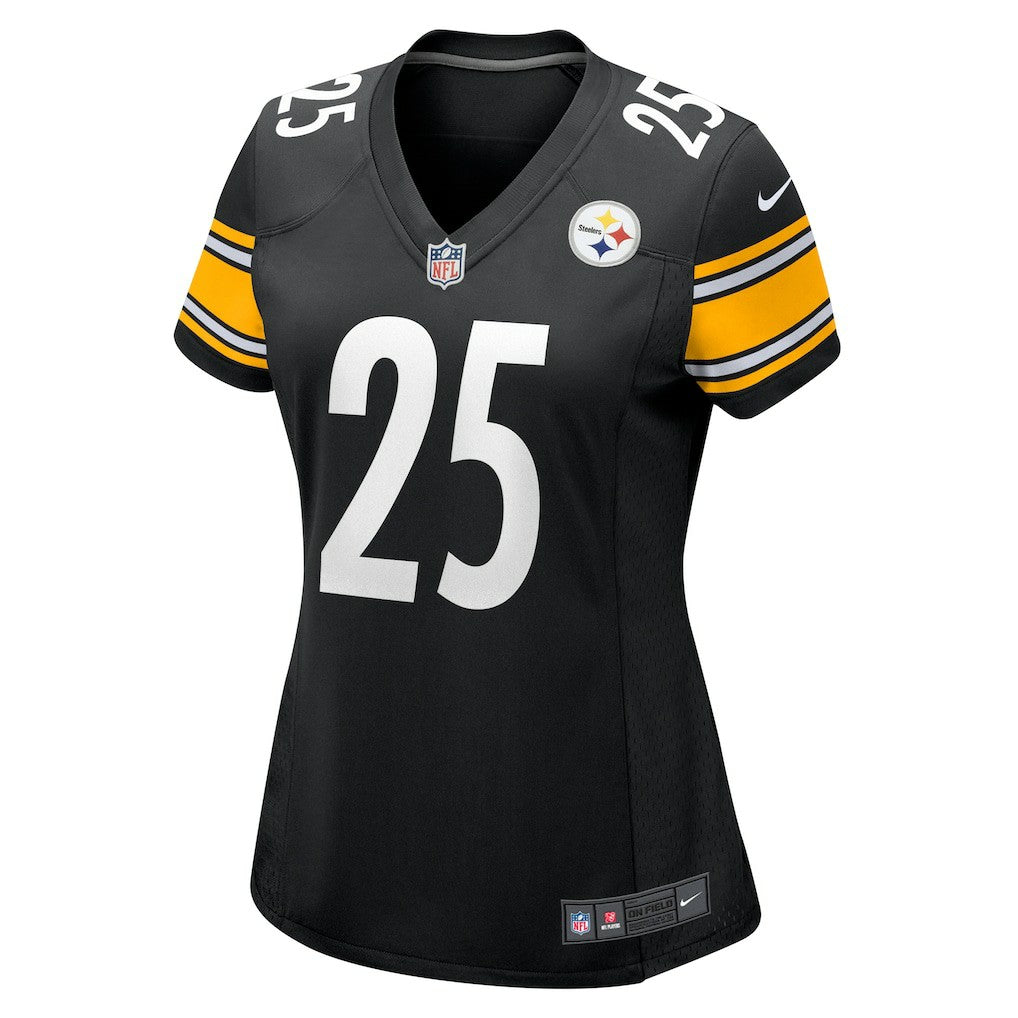 DeShon Elliott Pittsburgh Steelers Women's Team Game Jersey Black | Nike for Sale
