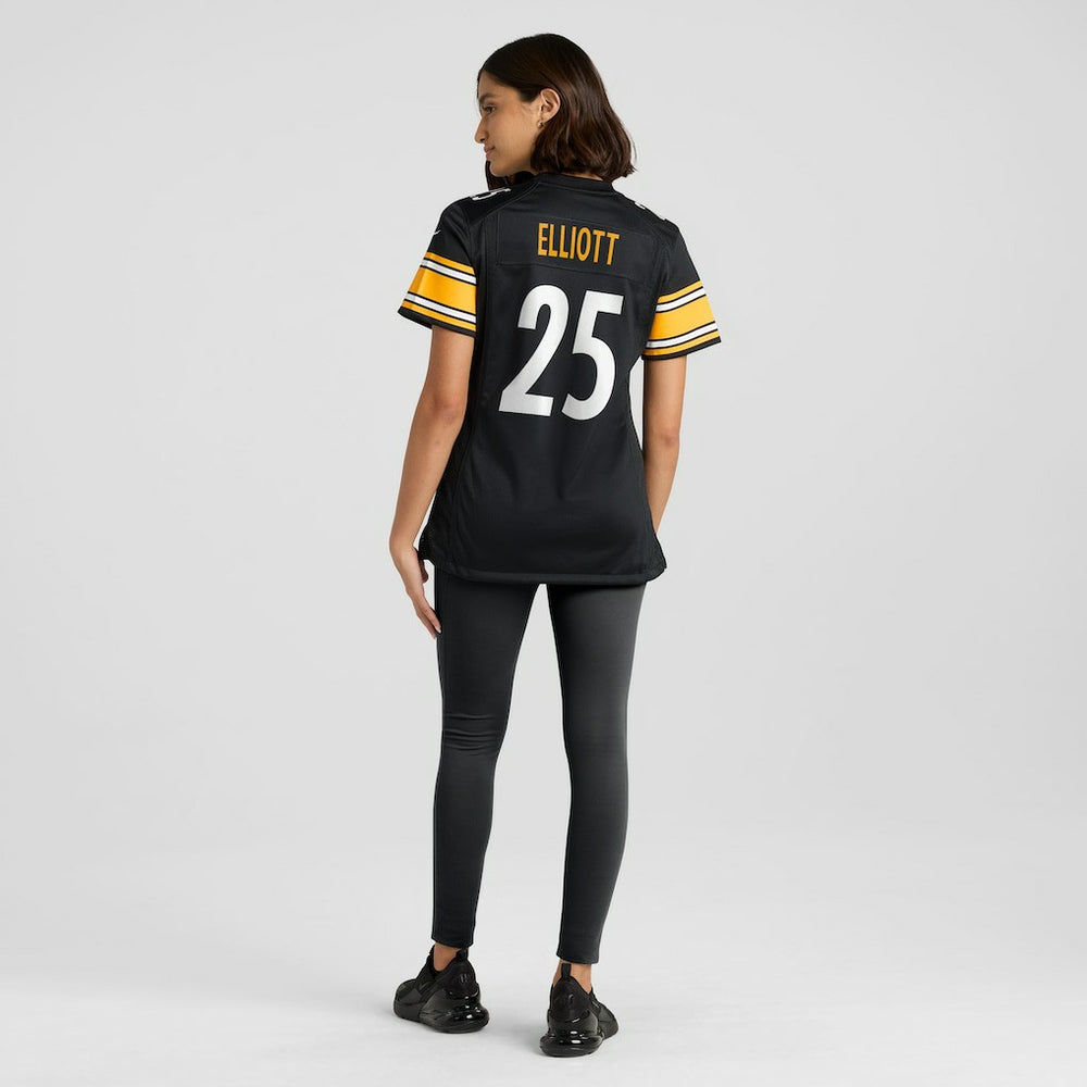 DeShon Elliott Pittsburgh Steelers Women's Team Game Jersey Black | Nike for Sale