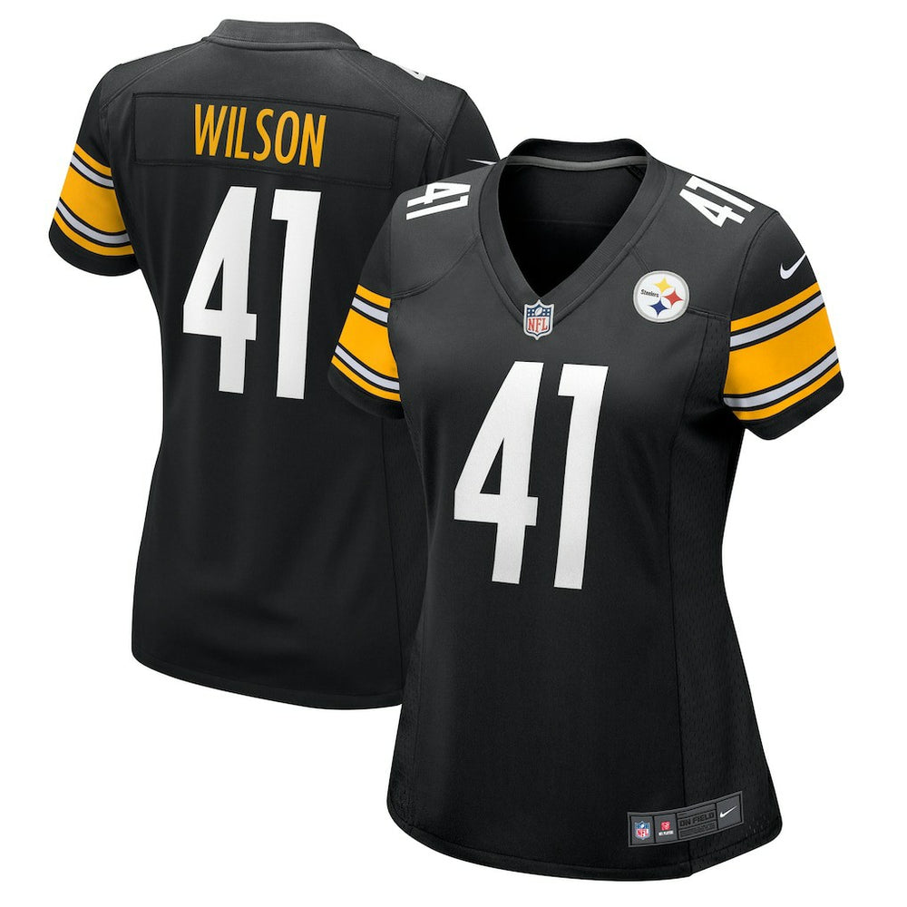 Payton Wilson Pittsburgh Steelers Women's Team Game Jersey Black | Nike for Sale