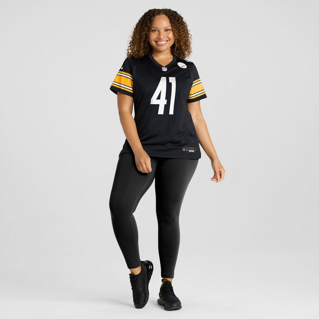 Payton Wilson Pittsburgh Steelers Women's Team Game Jersey Black | Nike for Sale