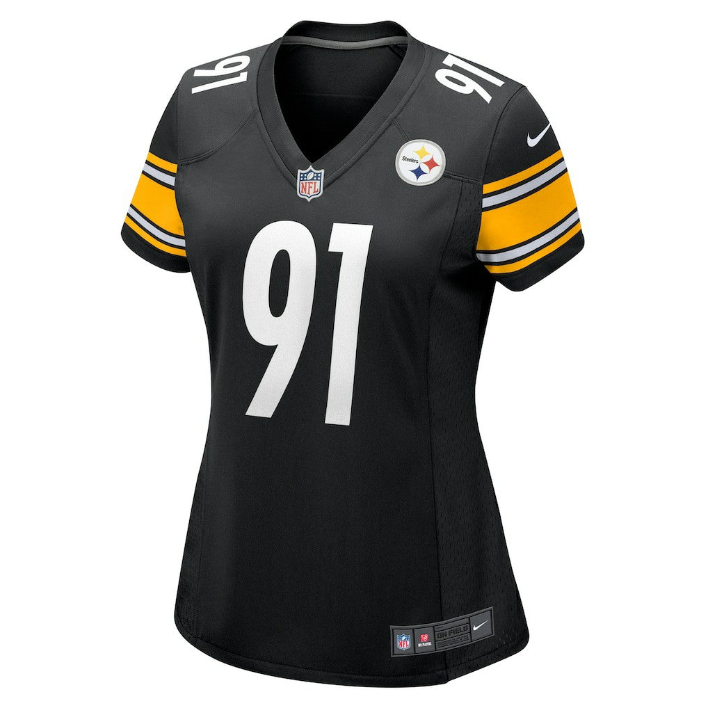Logan Lee Pittsburgh Steelers Women's Team Game Jersey Black | Nike for Sale