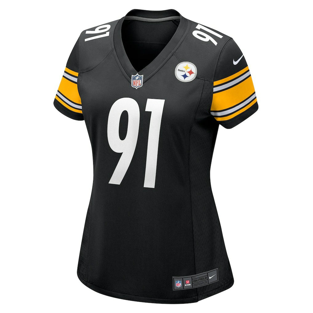 Logan Lee Pittsburgh Steelers Women's Team Game Jersey Black | Nike for Sale