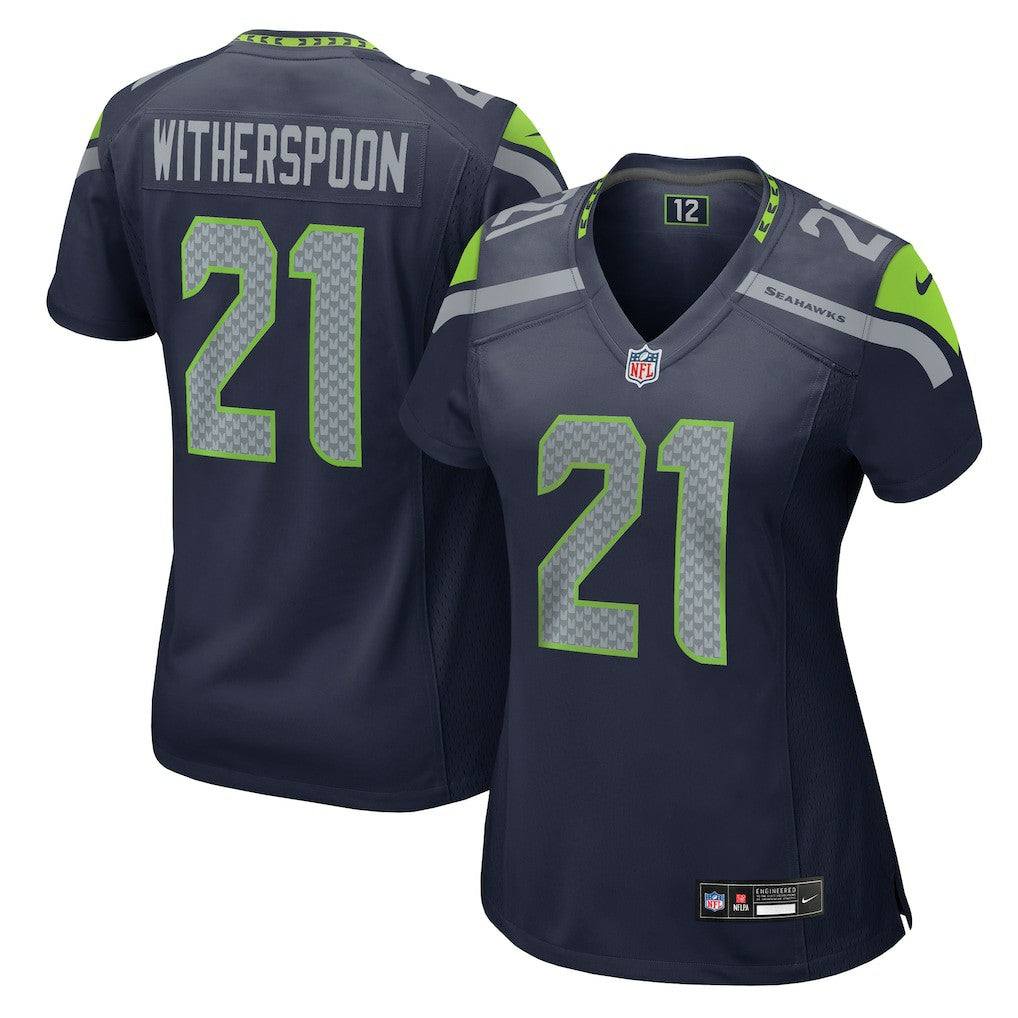 Devon Witherspoon Seattle Seahawks Women's Team Game Jersey College Navy | Nike for Sale