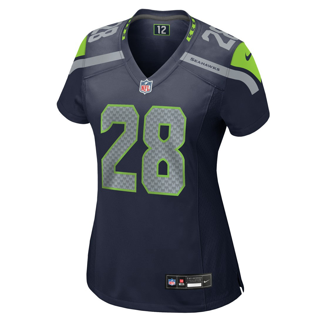 Nehemiah Pritchett Seattle Seahawks Women's Team Game Jersey College Navy | Nike for Sale