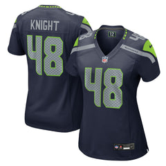 Tyrice Knight Seattle Seahawks Women's Team Game Jersey College Navy | Nike for Sale