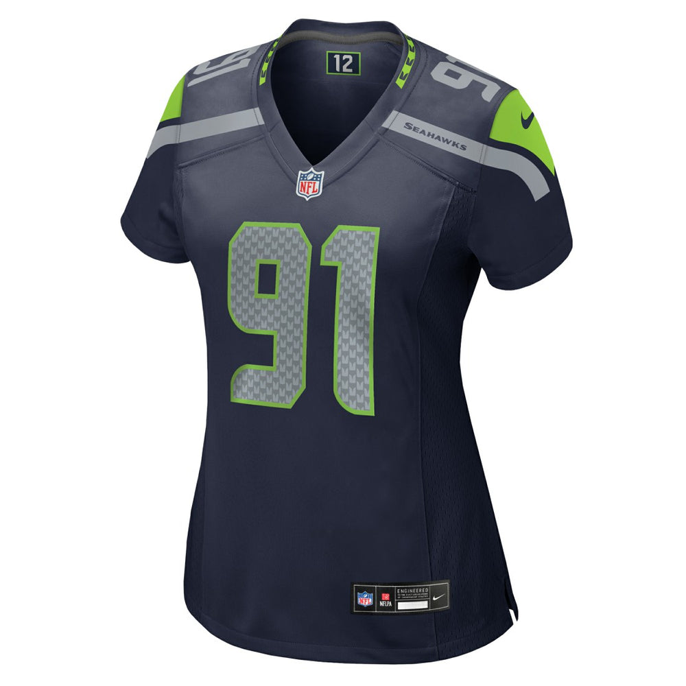 Byron Murphy II Seattle Seahawks Women's Team Game Jersey College Navy | Nike for Sale