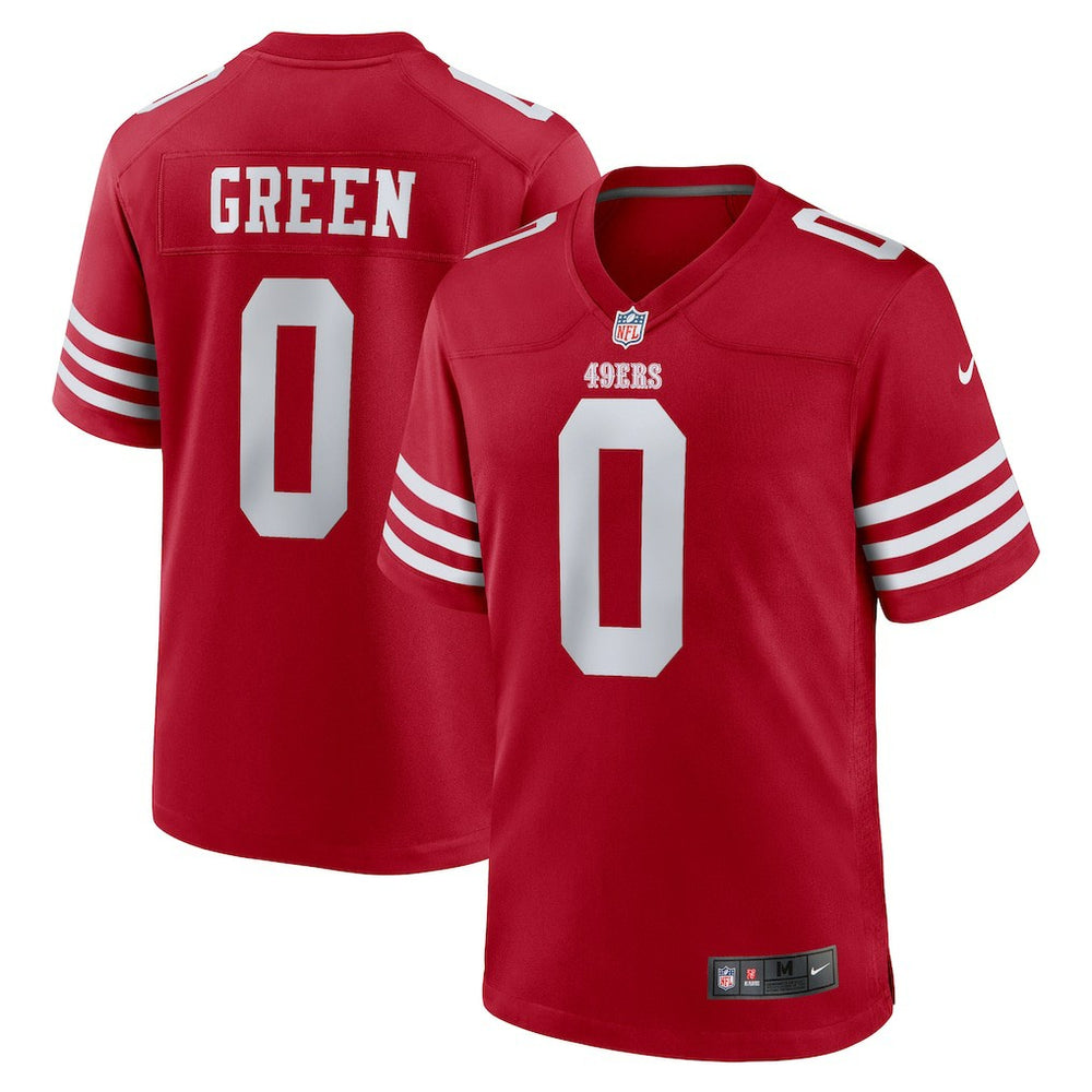 Renardo Green San Francisco 49ers Game Jersey Scarlet | Nike for Sale