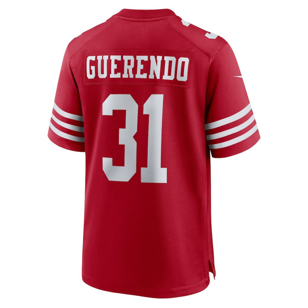 Isaac Guerendo San Francisco 49ers Game Jersey Scarlet | Nike for Sale