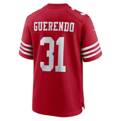 Isaac Guerendo San Francisco 49ers Game Jersey Scarlet | Nike for Sale