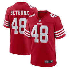 Tatum Bethune San Francisco 49ers Game Jersey Scarlet | Nike for Sale