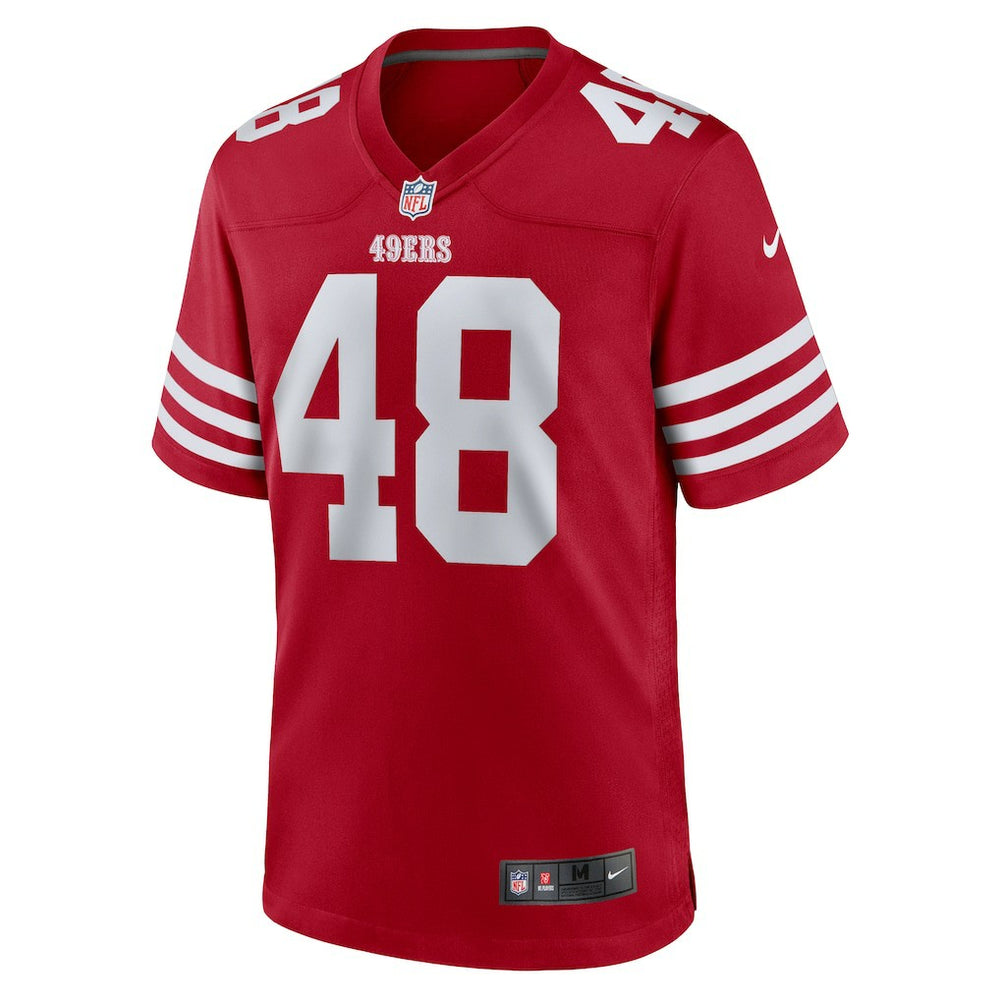 Tatum Bethune San Francisco 49ers Game Jersey Scarlet | Nike for Sale