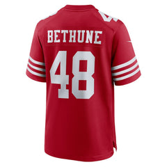 Tatum Bethune San Francisco 49ers Game Jersey Scarlet | Nike for Sale