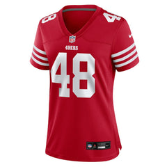 Tatum Bethune San Francisco 49ers Women's Team Game Jersey Scarlet | Nike for Sale