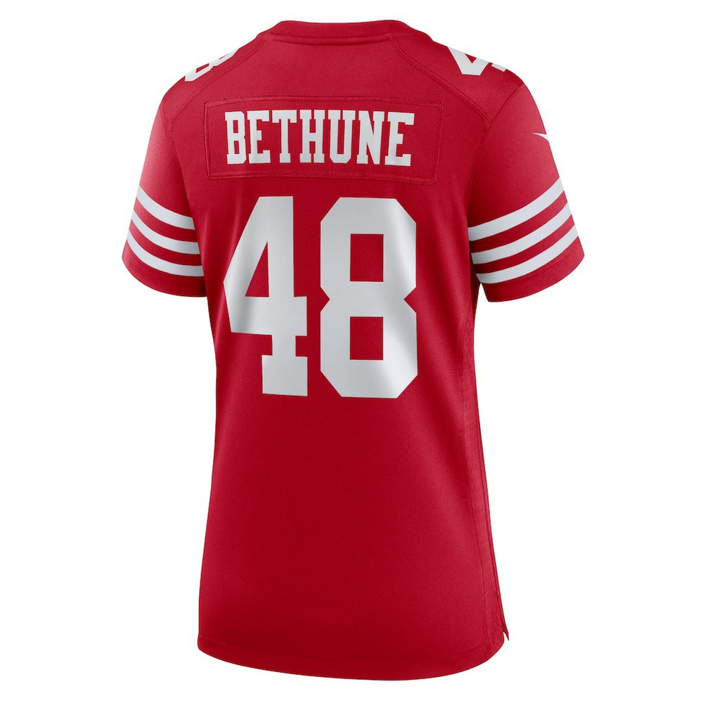 Tatum Bethune San Francisco 49ers Women's Team Game Jersey Scarlet | Nike for Sale