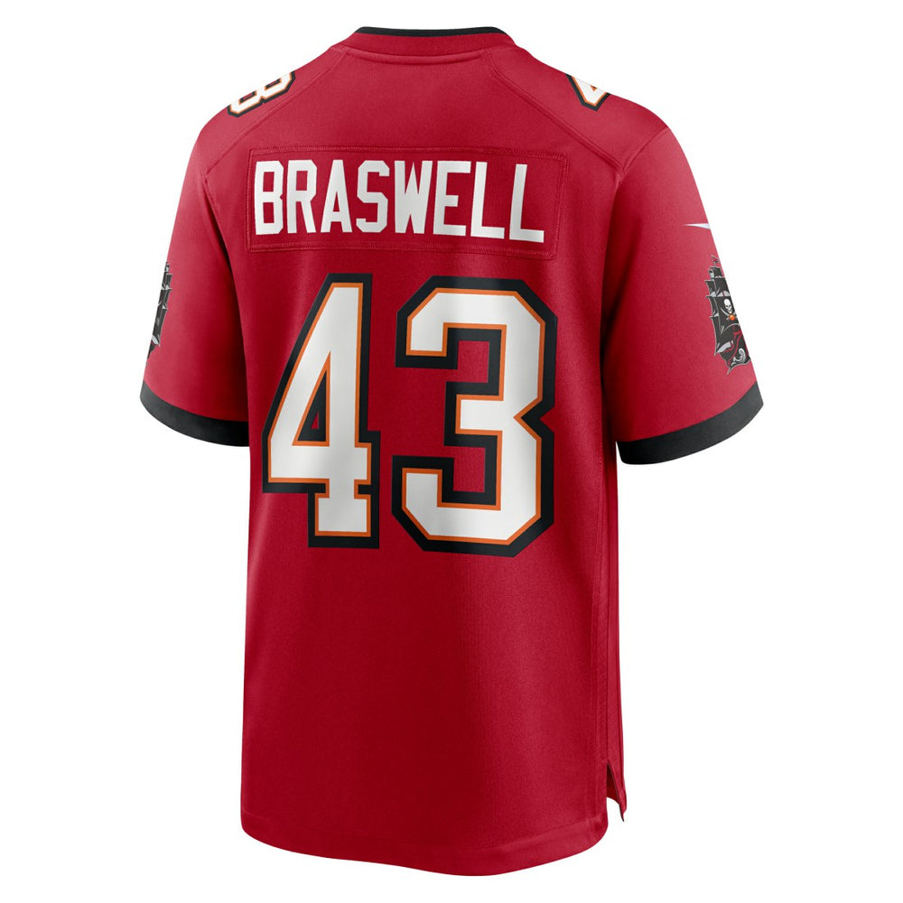Chris Braswell Tampa Bay Buccaneers Game Jersey Red | Nike for Sale