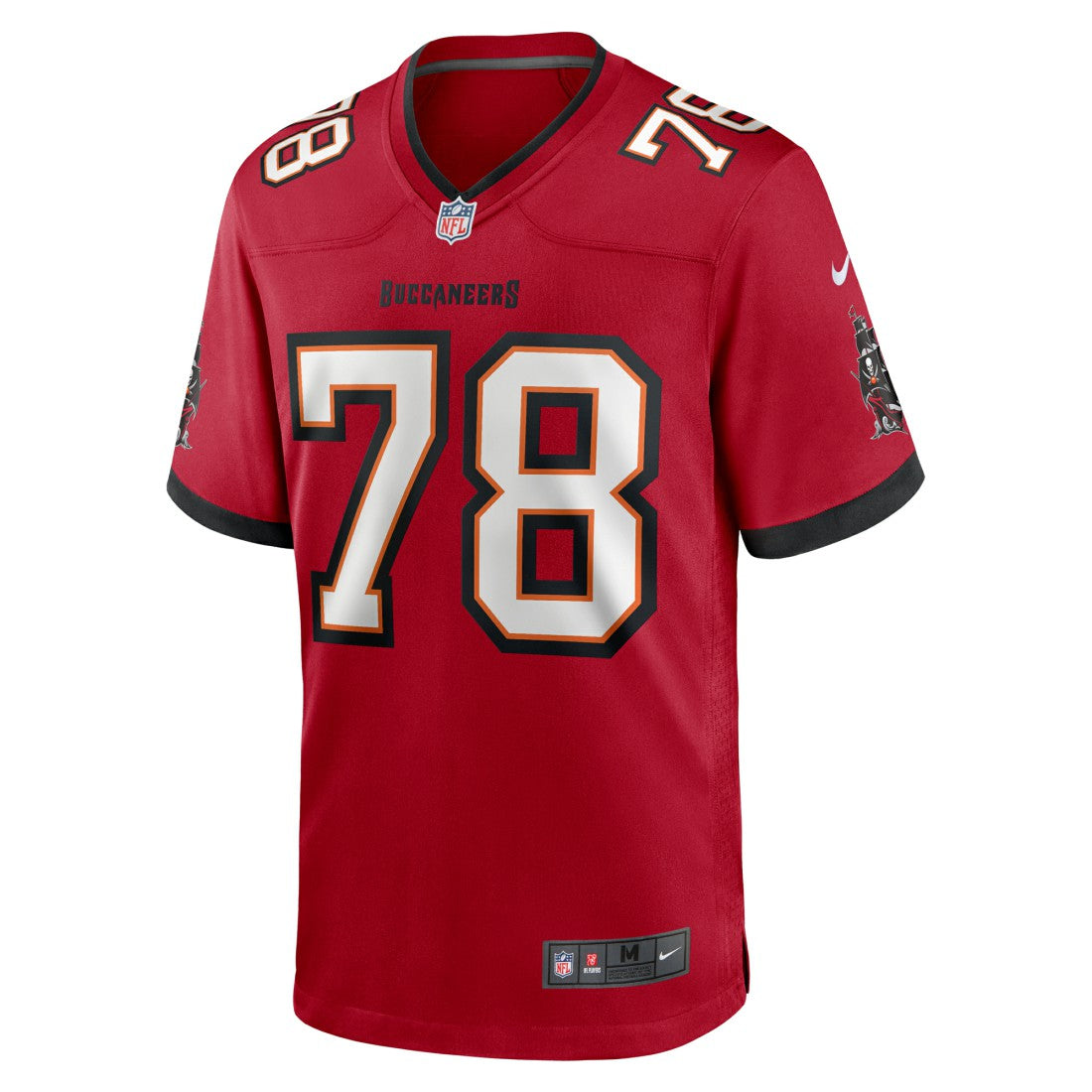 Tristan Wirfs Tampa Bay Buccaneers Game Jersey Red | Nike for Sale