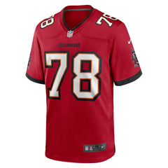Tristan Wirfs Tampa Bay Buccaneers Game Jersey Red | Nike for Sale