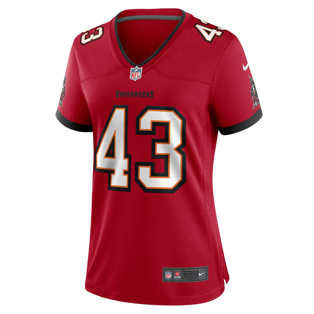Chris Braswell Tampa Bay Buccaneers Women's Team Game Jersey Red | Nike for Sale