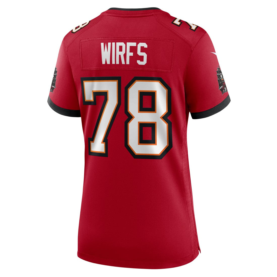 Tristan Wirfs Tampa Bay Buccaneers Women's Team Game Jersey Red | Nike for Sale