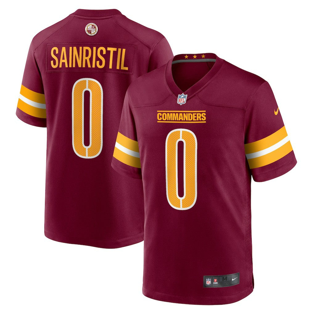 Mike Sainristil Washington Commanders Game Jersey Burgundy | Nike for Sale