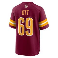 Tyler Ott Washington Commanders Game Jersey Burgundy | Nike for Sale