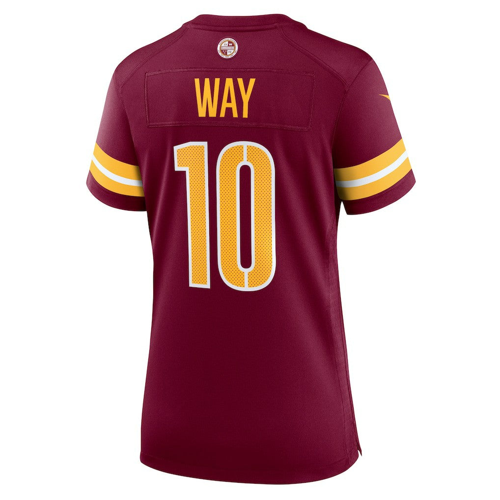 Tress Way Washington Commanders Women's Team Game Jersey Burgundy | Nike for Sale