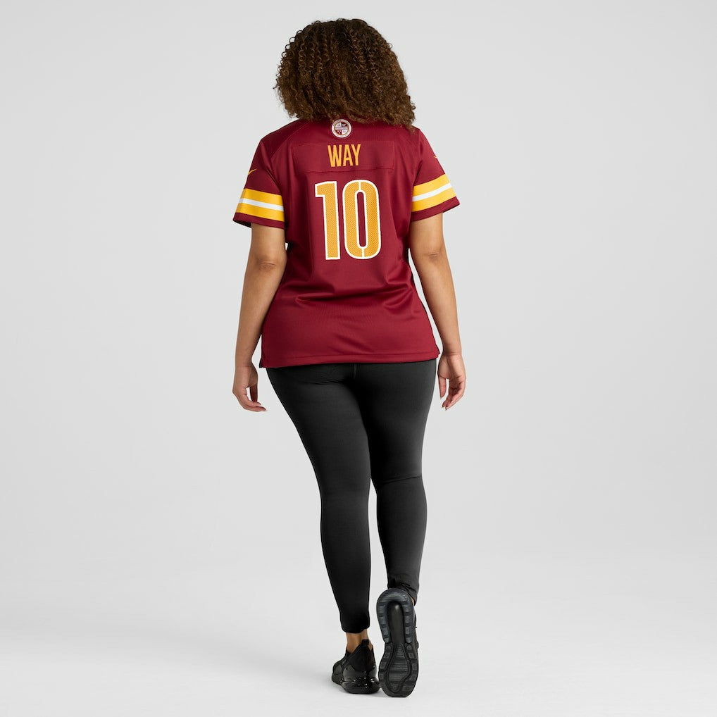 Tress Way Washington Commanders Women's Team Game Jersey Burgundy | Nike for Sale