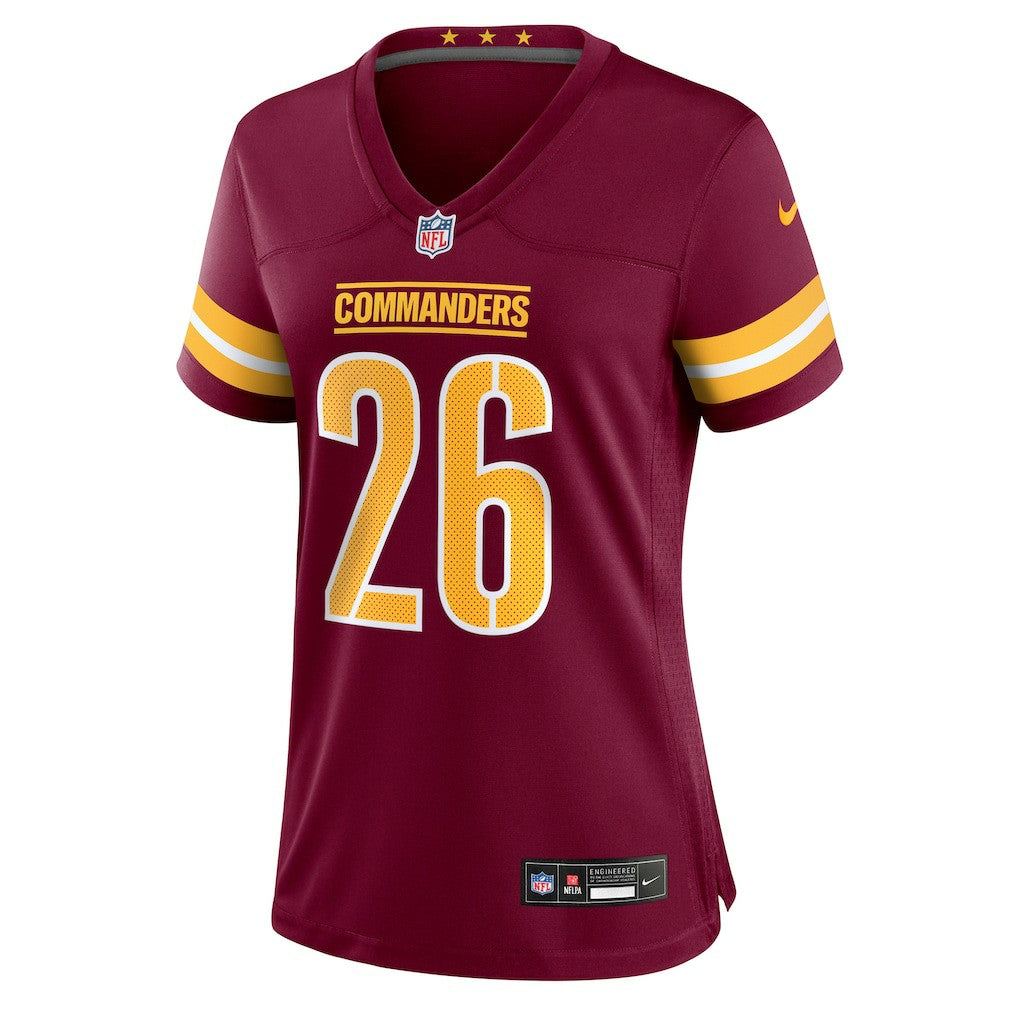 Jeremy McNichols Washington Commanders Women's Team Game Jersey Burgundy | Nike for Sale