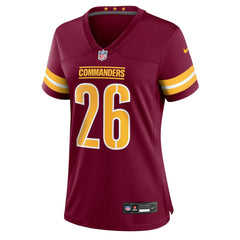 Jeremy McNichols Washington Commanders Women's Team Game Jersey Burgundy | Nike for Sale
