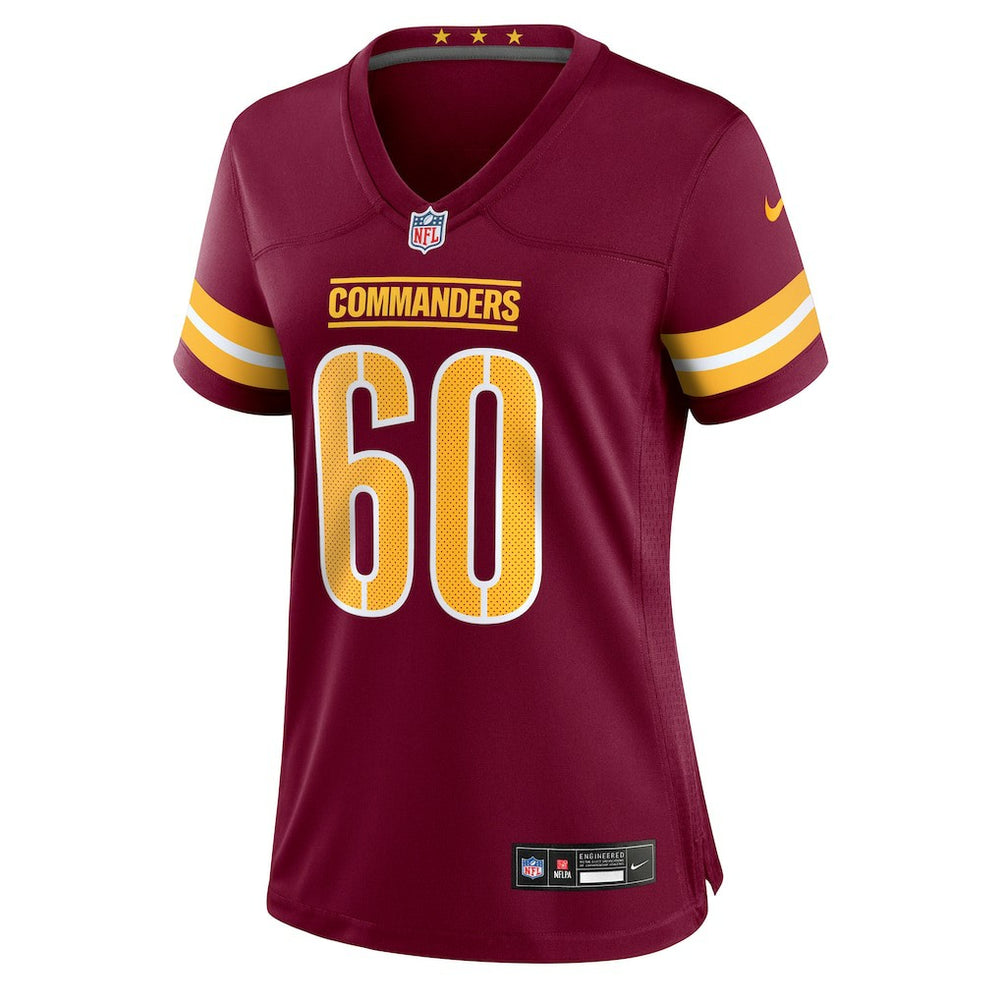 Michael Deiter Washington Commanders Women's Team Game Jersey Burgundy | Nike for Sale