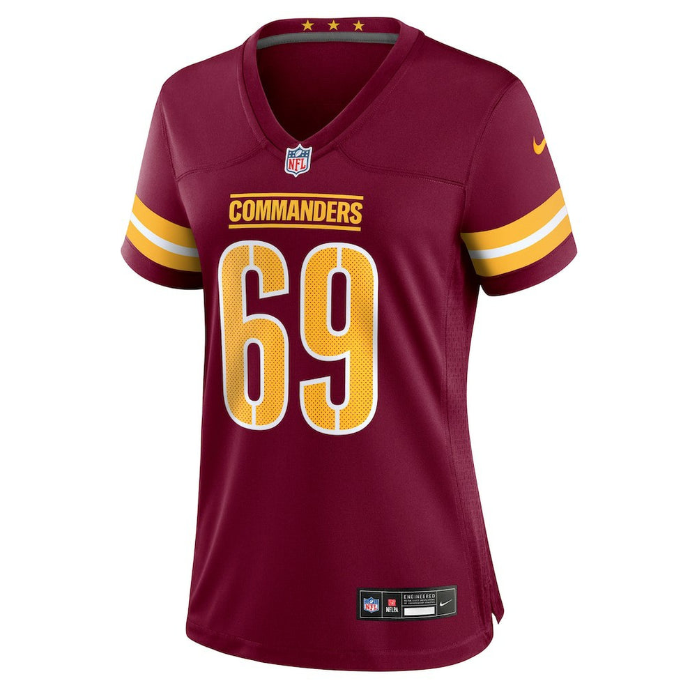 Tyler Ott Washington Commanders Women's Team Game Jersey Burgundy | Nike for Sale