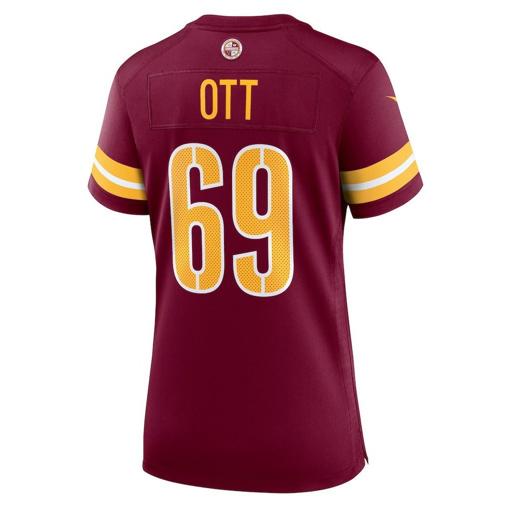 Tyler Ott Washington Commanders Women's Team Game Jersey Burgundy | Nike for Sale