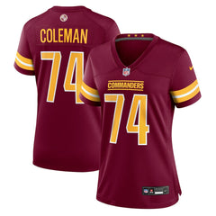 Brandon Coleman Washington Commanders Women's Team Game Jersey Burgundy | Nike for Sale
