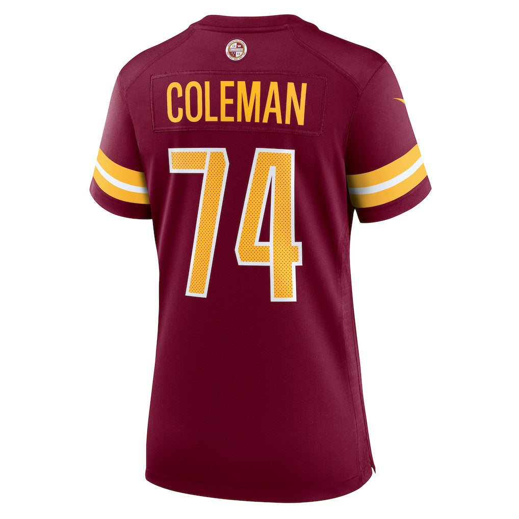 Brandon Coleman Washington Commanders Women's Team Game Jersey Burgundy | Nike for Sale