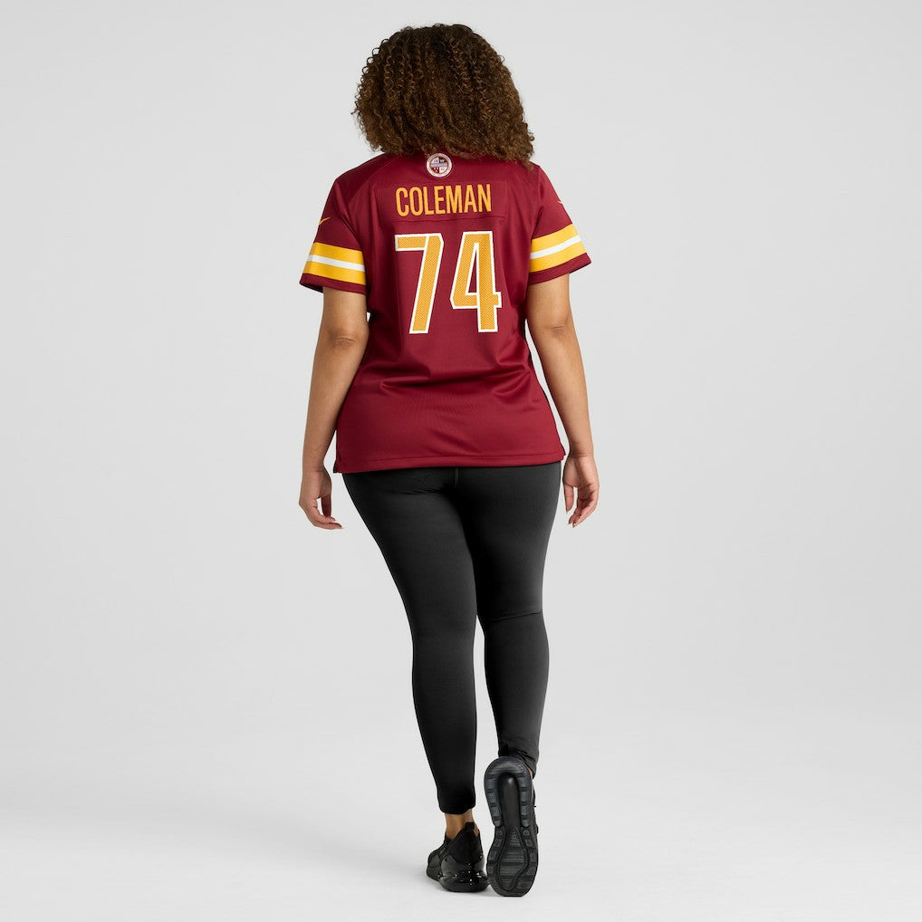 Brandon Coleman Washington Commanders Women's Team Game Jersey Burgundy | Nike for Sale