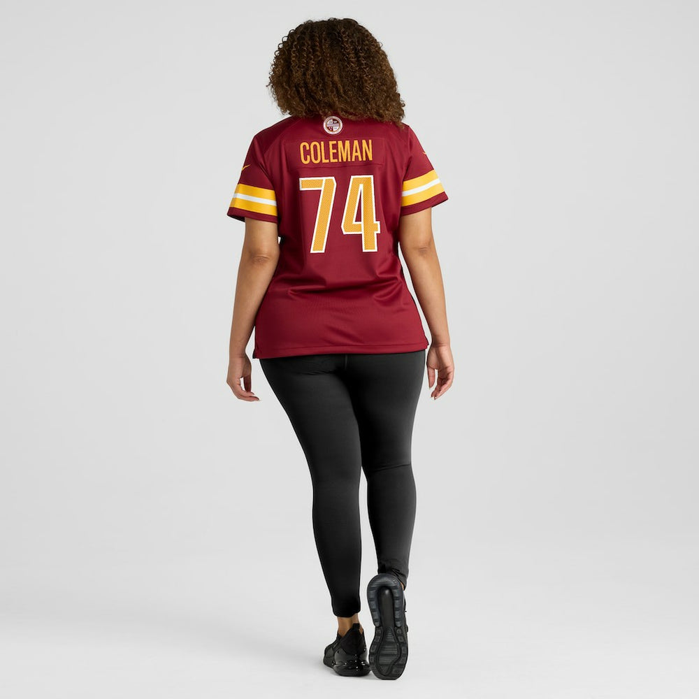 Brandon Coleman Washington Commanders Women's Team Game Jersey Burgundy | Nike for Sale