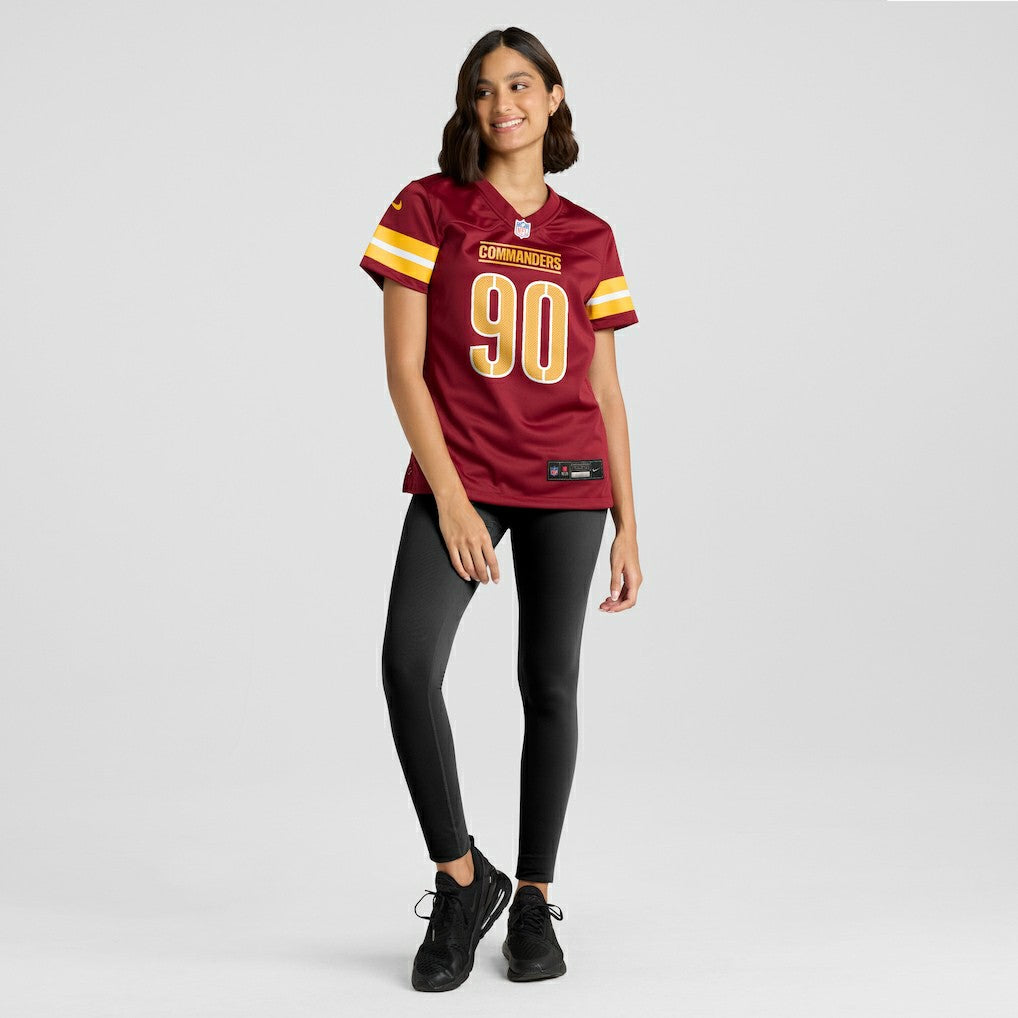 Javontae Jean-Baptiste Washington Commanders Women's Team Game Jersey Burgundy | Nike for Sale