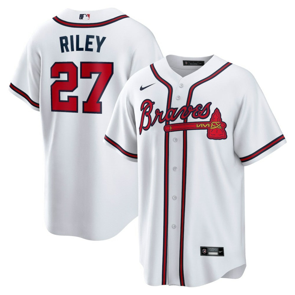 Austin Riley Atlanta Braves Nike Home Replica Player Jersey - MLB